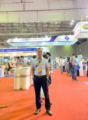 ông Nguyễn Văn Sáu - Giám đốc Công ty TNHH PCS Hải Dương tham dự VietNamPrintPack 21st